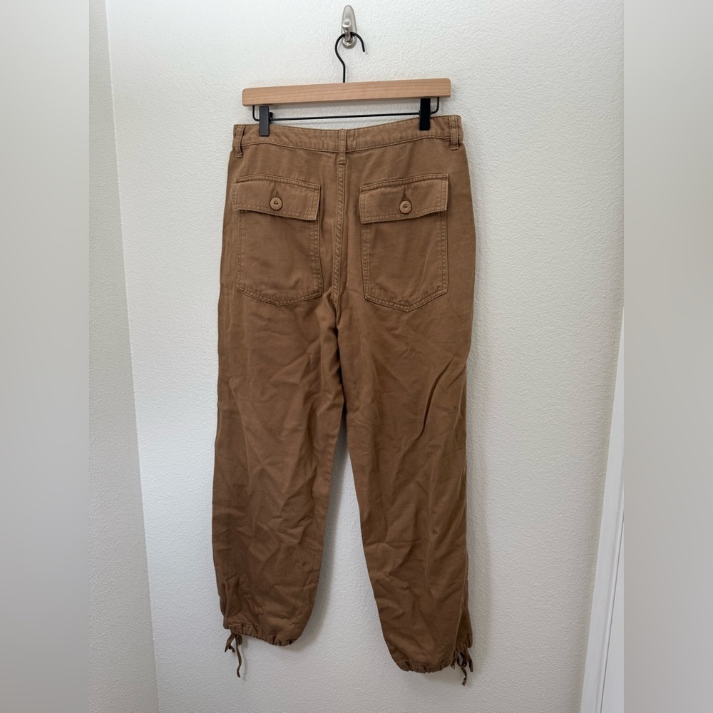 Urban Outfitters Loose Fit Cargo Pants Khaki Size 10 - Picture 2 of 7